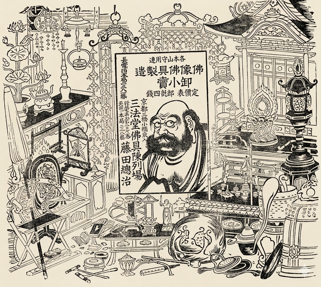三法堂｜京仏具・密教法具｜京都・三条小橋（1864年創業）